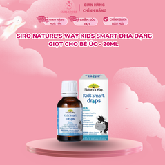 Siro Nature's Way Kids Smart DHA dạng giọt cho bé Úc - 20ml