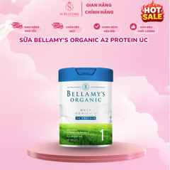 Sữa Bellamy's Organic A2 Protein Úc - dòng sữa hữu cơ cung cấp dinh dưỡng vàng cho bé