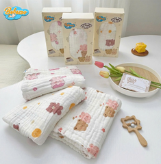 Khăn tắm xô 6 lớp Bebezoo VN