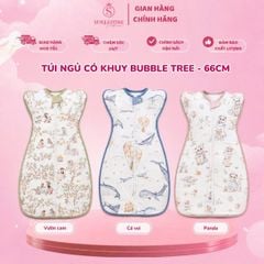 Túi ngủ có khuy Bubble tree 66cm - Ấm Bụng, Ngủ Ngon Cho Bé
