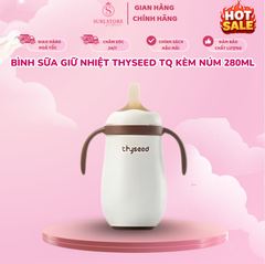 Bình sữa giữ nhiệt Thyseed TQ kèm núm 280ml