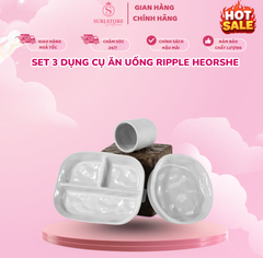 Set 3 dụng cụ ăn uống Ripple Heorshe TQ