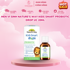 Men vi sinh Nature's Way Kids Smart Probiotic Drop Úc 20ml