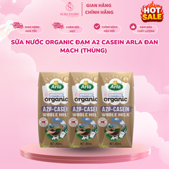 Sữa nước organic đạm A2 Casein Arla Đan Mạch (thùng) - 20h*200ml