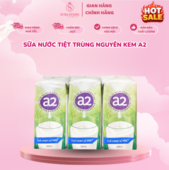 Sữa nước tiệt trùng nguyên kem A2