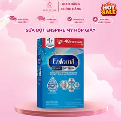 Sữa bột Enspire Mỹ hộp giấy