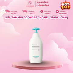Sữa tắm gội Goongbe cho bé - 350ml (Chai)