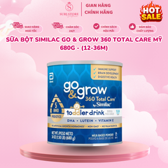 Sữa bột Similac Go & Grow 360 Total Care Mỹ