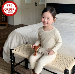 Set 2 bộ quần áo nỉ trơn (pre order)