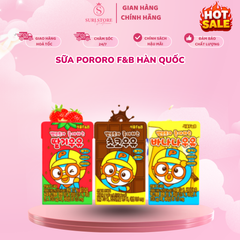 Sữa Pororo F&B Hàn Quốc cho bé 1 tuổi 140ml