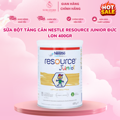 Sữa bột tăng cân Nestle Resource Junior Đức - Lon 400gr