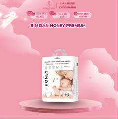 Bỉm Dán Honey Premium – Mềm Mại, Thấm Hút Vượt Trội