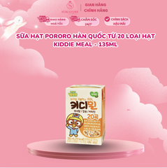 Sữa hạt Pororo Hàn Quốc từ 20 loại hạt Kiddie meal - 135ml