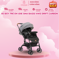 Xe đẩy trẻ em Joie SMA Baggi 4WD Drift Carbon