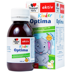 Siro bổ sung vitamin Doppelherz Kinder Optima Đức - 100ml