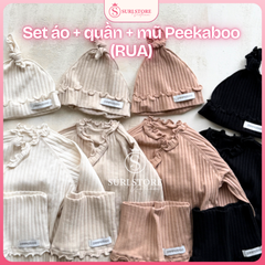 Set áo + quần + mũ Peekaboo (RUA)