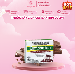 Thuốc tẩy giun Combantrin Úc 24v