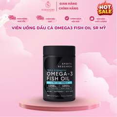 Viên uống dầu cá Omega3 Fish Oil SR Mỹ