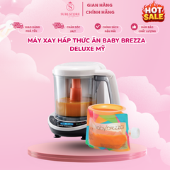 Máy xay hấp thức ăn Baby Brezza Deluxe Mỹ