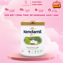 Sữa bột công thức dê Kendamil Goat nhập khẩu Anh 800g