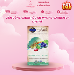 Viên uống canxi hữu cơ Mykind Garden of life Mỹ