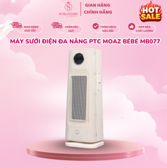 Máy sưởi điện đa năng PTC Moaz BéBé MB077