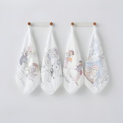 Set 4 khăn sữa Bubble Tree