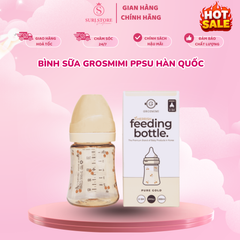 Bình sữa Grosmimi PPSU Hàn Quốc -dung tích 200ml
