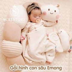 Gối Emong hình con sâu Hàn Quốc