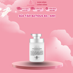 Sữa tắm Batious B3+ Anh (tặng bông tắm + set gội xả mini)