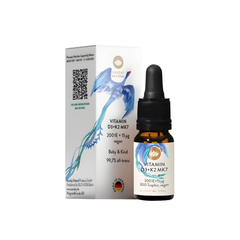 Vitamin D3 K2 MK7 Sunday Nature kèm muỗng 10ml Đức