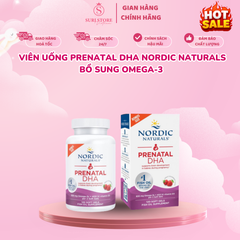 Viên Uống Prenatal DHA Nordic Naturals Bổ Sung Omega-3 cho Mẹ Bầu/ Mẹ Sau Sinh