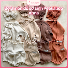 Bộ 3 món đồ sơ sinh Peekaboo Anna