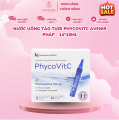 Nước uống tảo tươi PhycoVitC Avenir Pháp - 14*10ml