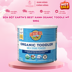 Sữa bột Earth's Best xanh Oganic Toddle Anh - 595g