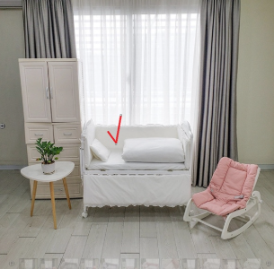  Quây cũi vải Umoo TQ UM0863 - Trắng 
