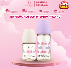 Bình sữa Moyuum Premium PPSU HQ