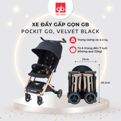 Xe đẩy gấp gọn GB Pockit + All-Terrain