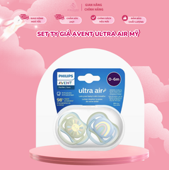Set ty giả Avent Ultra Air Mỹ