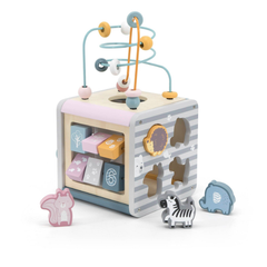 Hộp đồ chơi gỗ thả khối 5in1 Activity Box Polar B