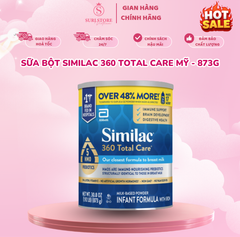 Sữa bột Similac 360 Total Care Mỹ - 873g