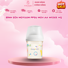 Bình sữa Moyuum PPSU Mov.AA Wesee HQ