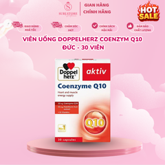 Viên uống Doppelherz Coenzym Q10 Đức - 30 viên