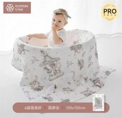 Khăn tắm 6 lớp Bubble Tree TQ
