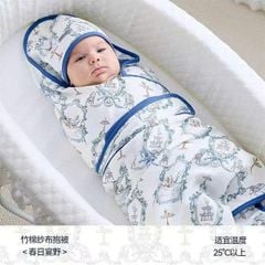 Chăn ủ có mũ Domiamia (Pre order)