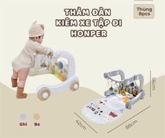 Thảm đàn kiêm xe tập đi Honper TQ HP829