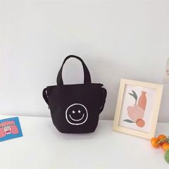 [ALL HTT 3 S3] Decor Túi đeo chéo canvas mặt cười Cherrykids