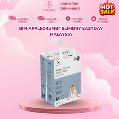 Bỉm Applecrumby Slimdry Easyday Malaysia