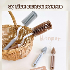 Cọ Bình Silicon Honper HP222 - màu sắc ngẫu nhiên