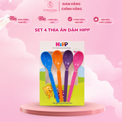 Set 4 thìa ăn dặm Hipp
